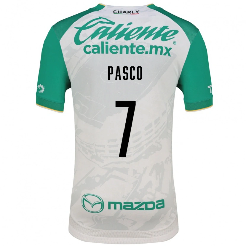 Danxen Dames Madeleine Pasco #7 Lichtgroen Wit Uitshirt Uittenue 2026/27 T-Shirt