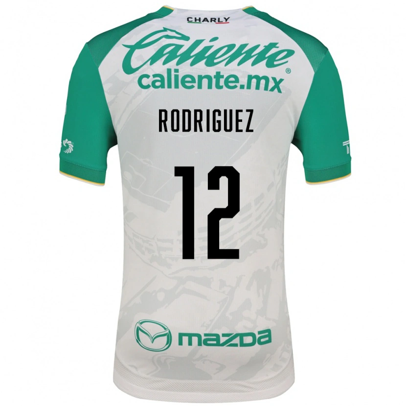 Danxen Dames Lixy Rodríguez #12 Lichtgroen Wit Uitshirt Uittenue 2026/27 T-Shirt