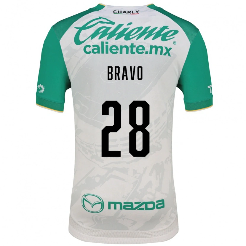 Danxen Dames Ruth Bravo #28 Lichtgroen Wit Uitshirt Uittenue 2026/27 T-Shirt