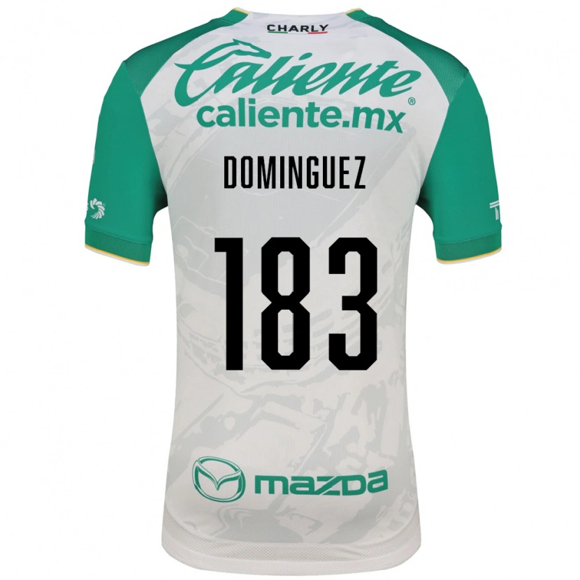 Danxen Dames Jesús Domínguez #183 Lichtgroen Wit Uitshirt Uittenue 2026/27 T-Shirt
