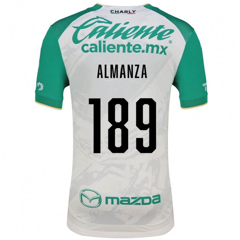 Danxen Dames Román Almanza #189 Lichtgroen Wit Uitshirt Uittenue 2026/27 T-Shirt