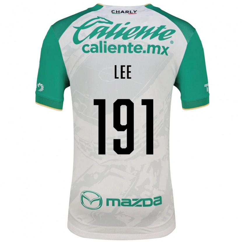 Danxen Dames Luis Lee #191 Lichtgroen Wit Uitshirt Uittenue 2026/27 T-Shirt