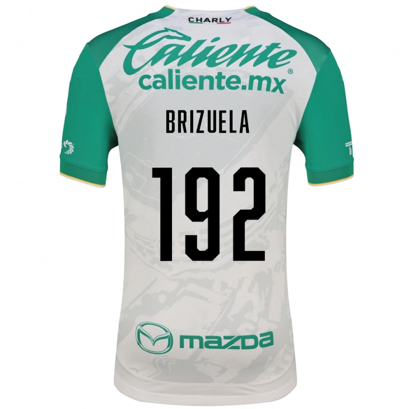 Danxen Dames Juan Brizuela #192 Lichtgroen Wit Uitshirt Uittenue 2026/27 T-Shirt