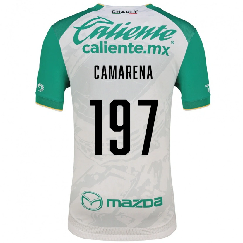 Danxen Dames Gael Camarena #197 Lichtgroen Wit Uitshirt Uittenue 2026/27 T-Shirt
