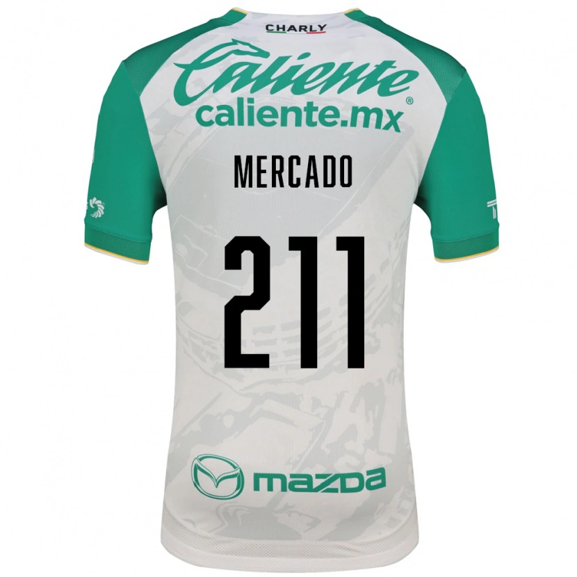 Danxen Dames Diego Mercado #211 Lichtgroen Wit Uitshirt Uittenue 2026/27 T-Shirt