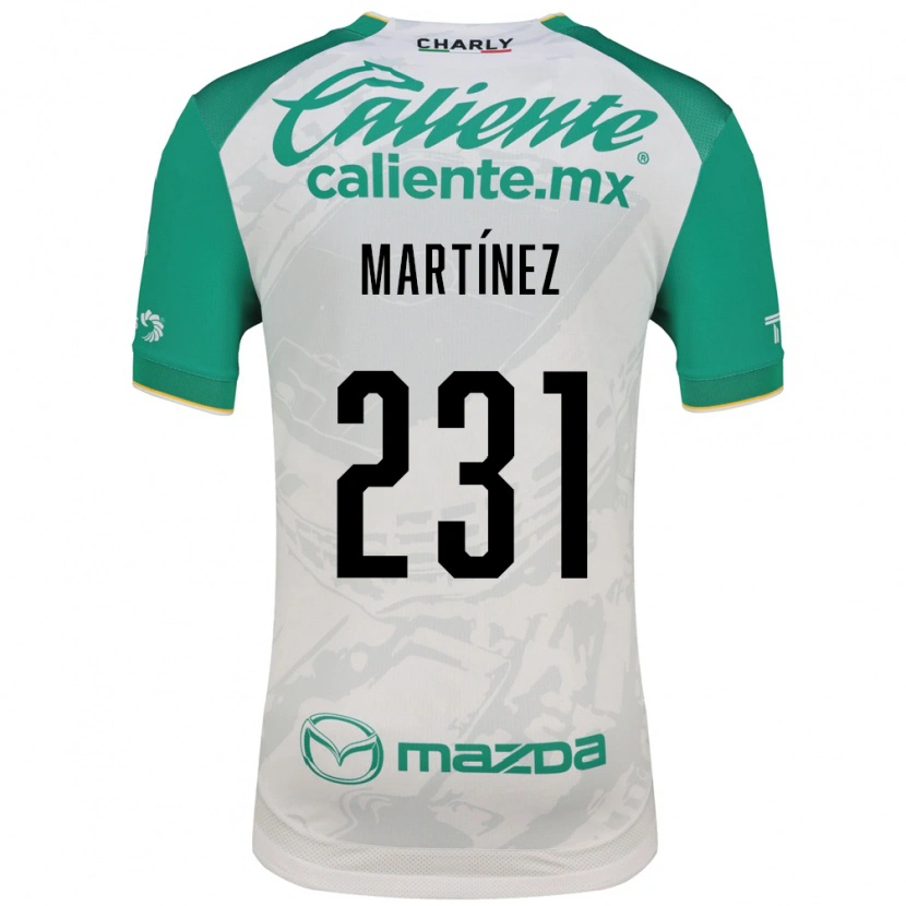 Danxen Dames Franco Martínez #231 Lichtgroen Wit Uitshirt Uittenue 2026/27 T-Shirt
