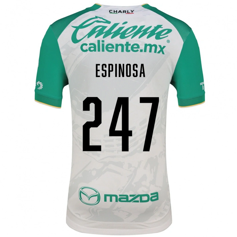 Danxen Dames Issac Espinosa #247 Lichtgroen Wit Uitshirt Uittenue 2026/27 T-Shirt
