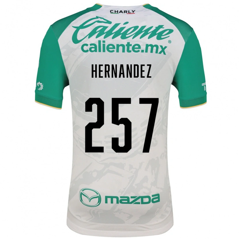 Danxen Dames Karín Hernández #257 Lichtgroen Wit Uitshirt Uittenue 2026/27 T-Shirt