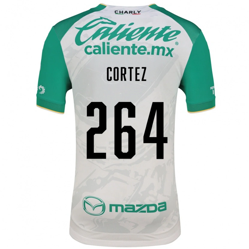 Danxen Dames Enrique Cortez #264 Lichtgroen Wit Uitshirt Uittenue 2026/27 T-Shirt