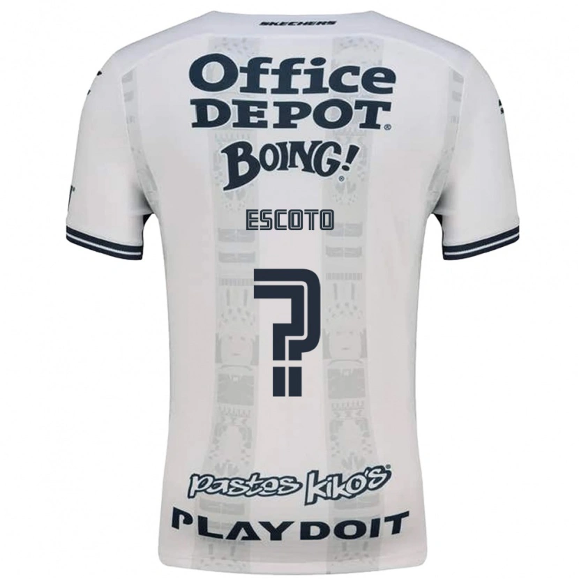 Danxen Dames Alan Escoto #0 Rood Wit Zwart Uitshirt Uittenue 2026/27 T-Shirt
