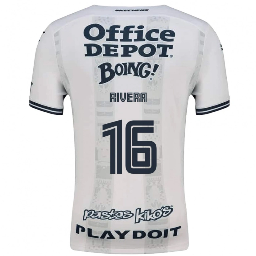 Danxen Dames Christian Rivera #16 Rood Wit Zwart Uitshirt Uittenue 2026/27 T-Shirt