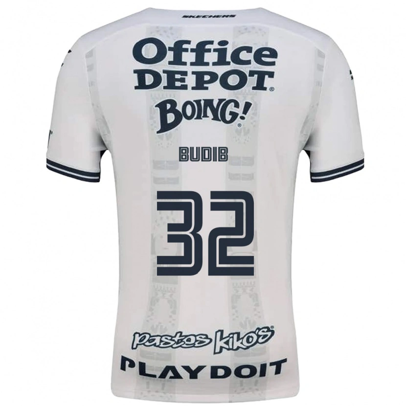 Danxen Dames Pedro Budib #32 Rood Wit Zwart Uitshirt Uittenue 2026/27 T-Shirt