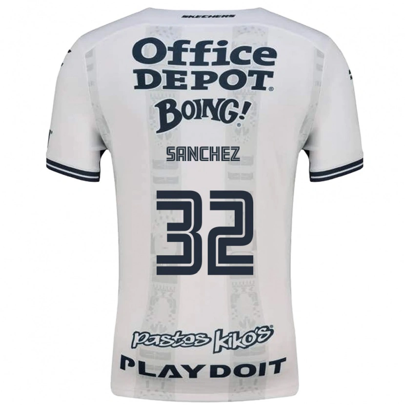 Danxen Dames Luis Sanchez #32 Rood Wit Zwart Uitshirt Uittenue 2026/27 T-Shirt