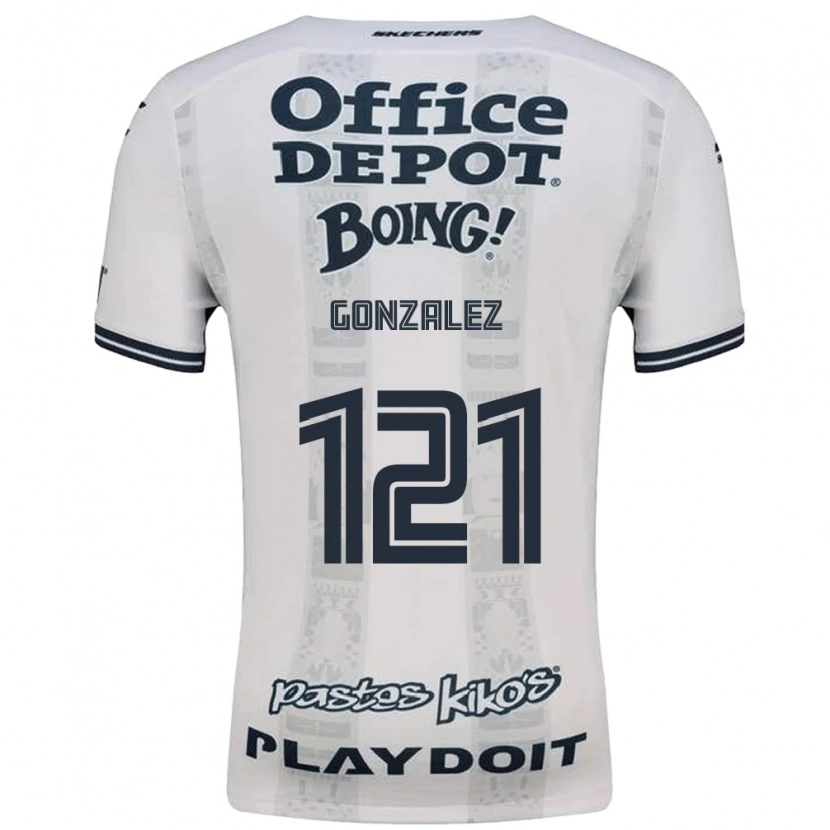 Danxen Dames Cristian González #121 Rood Wit Zwart Uitshirt Uittenue 2026/27 T-Shirt