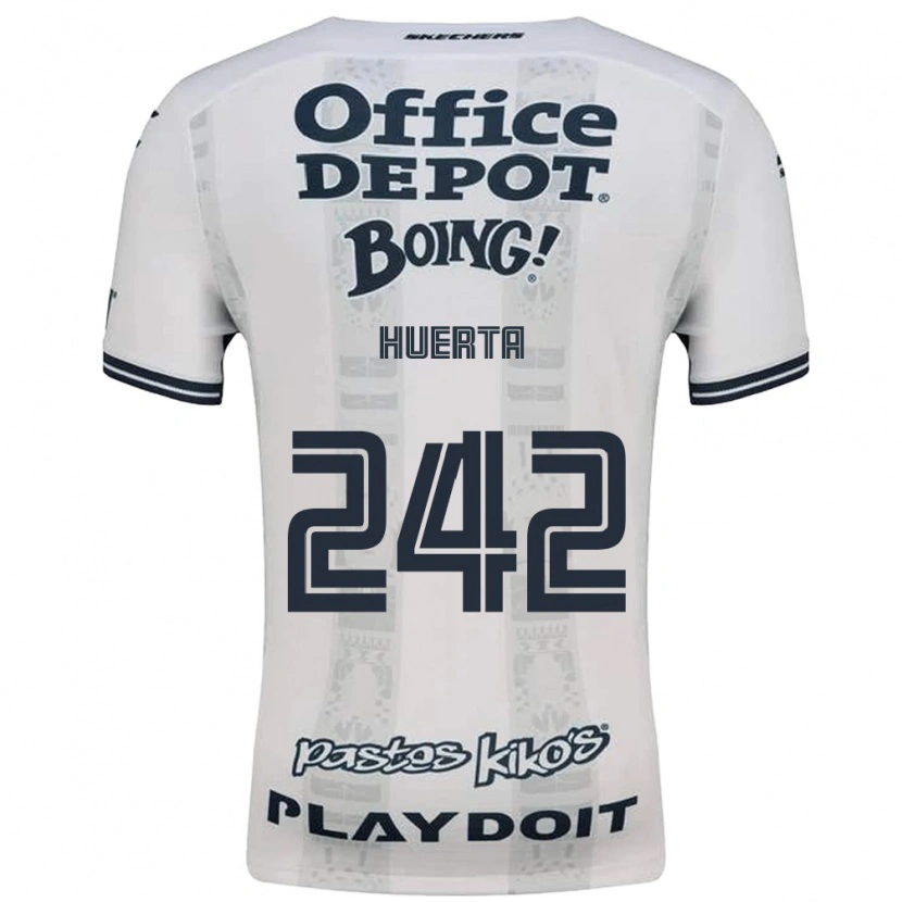 Danxen Dames Héctor Huerta #242 Rood Wit Zwart Uitshirt Uittenue 2026/27 T-Shirt