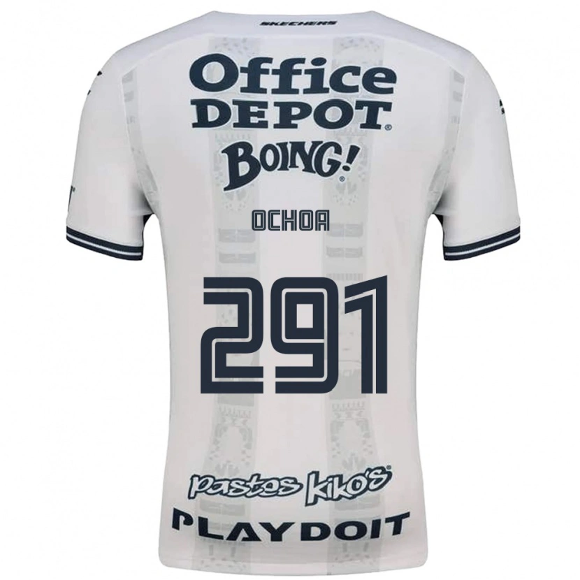 Danxen Dames Matteo Ochoa #291 Rood Wit Zwart Uitshirt Uittenue 2026/27 T-Shirt