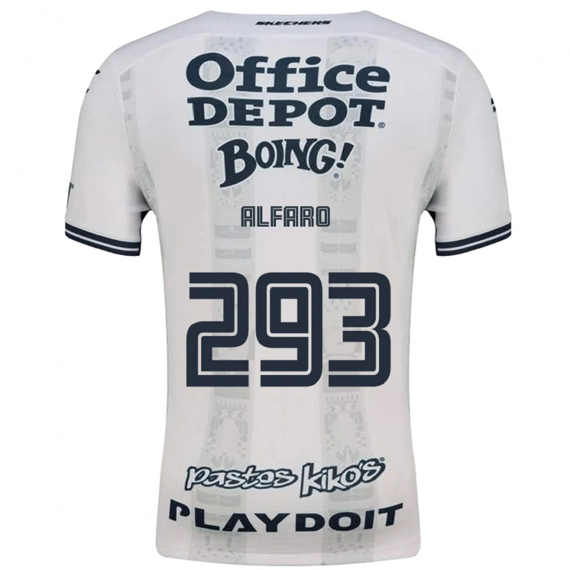 Danxen Dames Cristóbal Alfaro #293 Rood Wit Zwart Uitshirt Uittenue 2026/27 T-Shirt