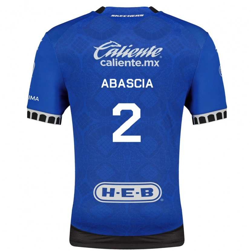 Danxen Dames Lucas Abascia #2 Koninklijk Blauw Wit Zwart Uitshirt Uittenue 2026/27 T-Shirt