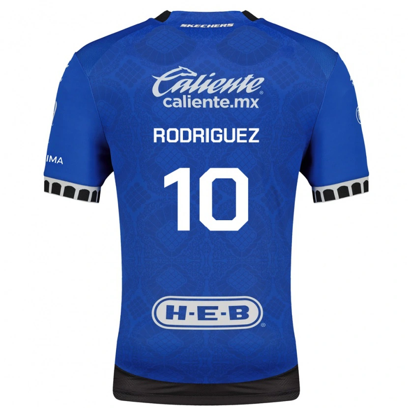 Danxen Dames Lucas Rodriguez #10 Koninklijk Blauw Wit Zwart Uitshirt Uittenue 2026/27 T-Shirt