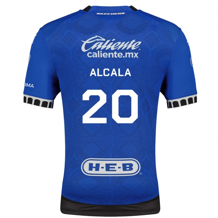 Danxen Dames Álex Alcalá #20 Koninklijk Blauw Wit Zwart Uitshirt Uittenue 2026/27 T-Shirt