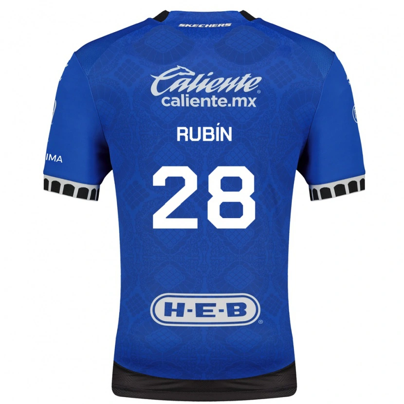 Danxen Dames Rubio Rubín #28 Koninklijk Blauw Wit Zwart Uitshirt Uittenue 2026/27 T-Shirt