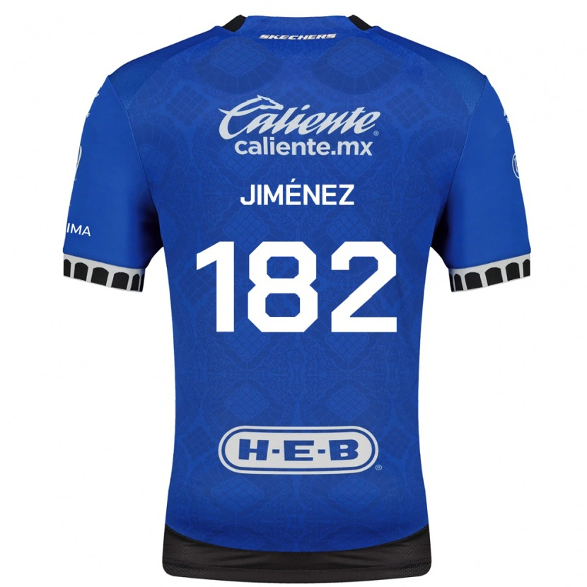 Danxen Dames Carlos Jiménez #182 Koninklijk Blauw Wit Zwart Uitshirt Uittenue 2026/27 T-Shirt