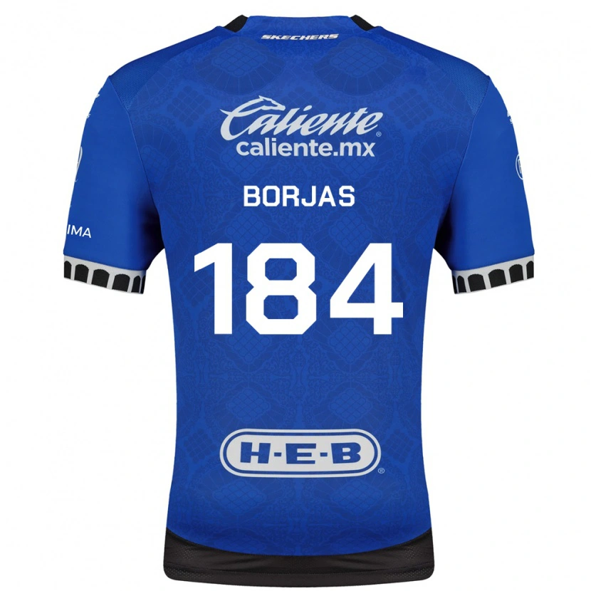 Danxen Dames Daniel Borjas #184 Koninklijk Blauw Wit Zwart Uitshirt Uittenue 2026/27 T-Shirt