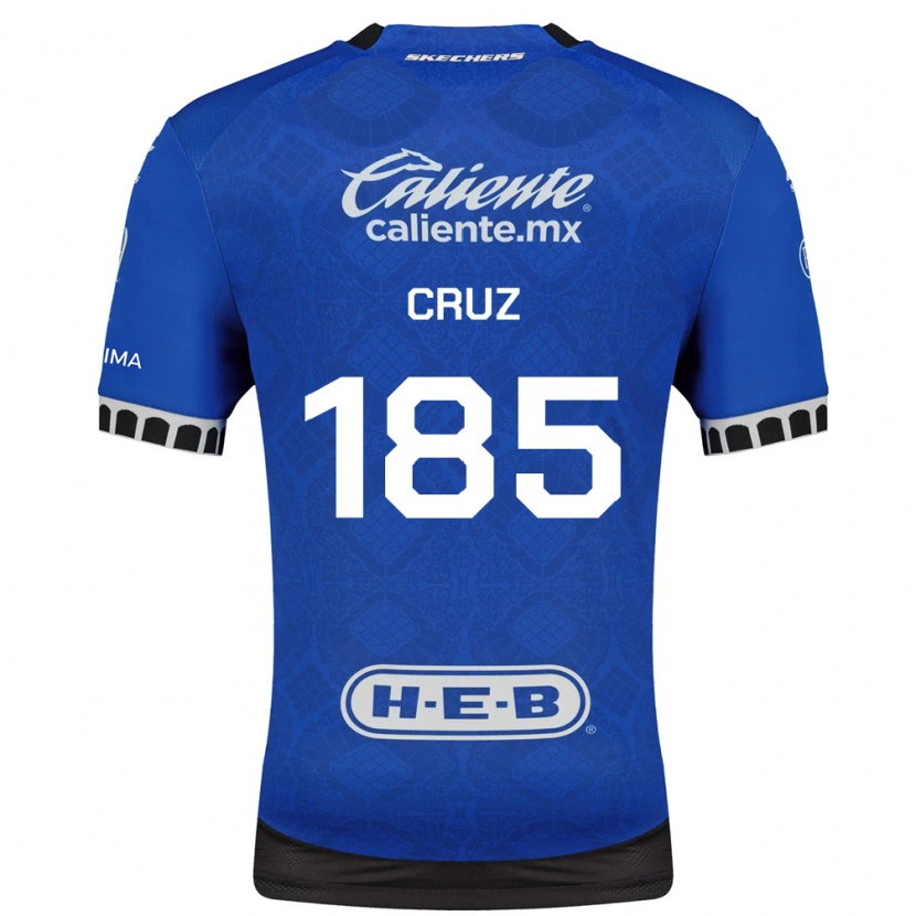 Danxen Dames Axel Cruz #185 Koninklijk Blauw Wit Zwart Uitshirt Uittenue 2026/27 T-Shirt