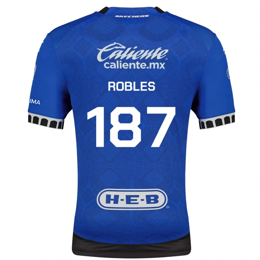 Danxen Dames Claudio Robles #187 Koninklijk Blauw Wit Zwart Uitshirt Uittenue 2026/27 T-Shirt