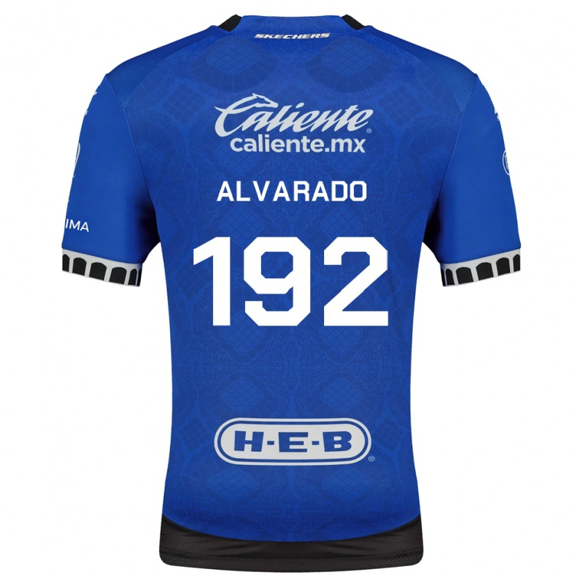 Danxen Dames Edwin Alvarado #192 Koninklijk Blauw Wit Zwart Uitshirt Uittenue 2026/27 T-Shirt