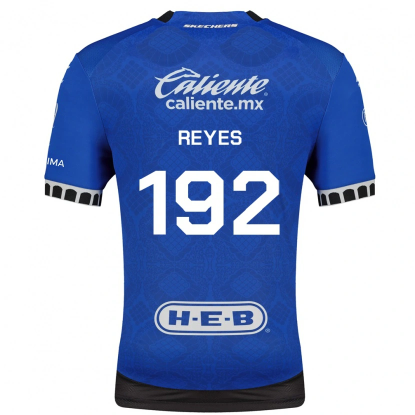 Danxen Dames Emiliano Reyes #192 Koninklijk Blauw Wit Zwart Uitshirt Uittenue 2026/27 T-Shirt