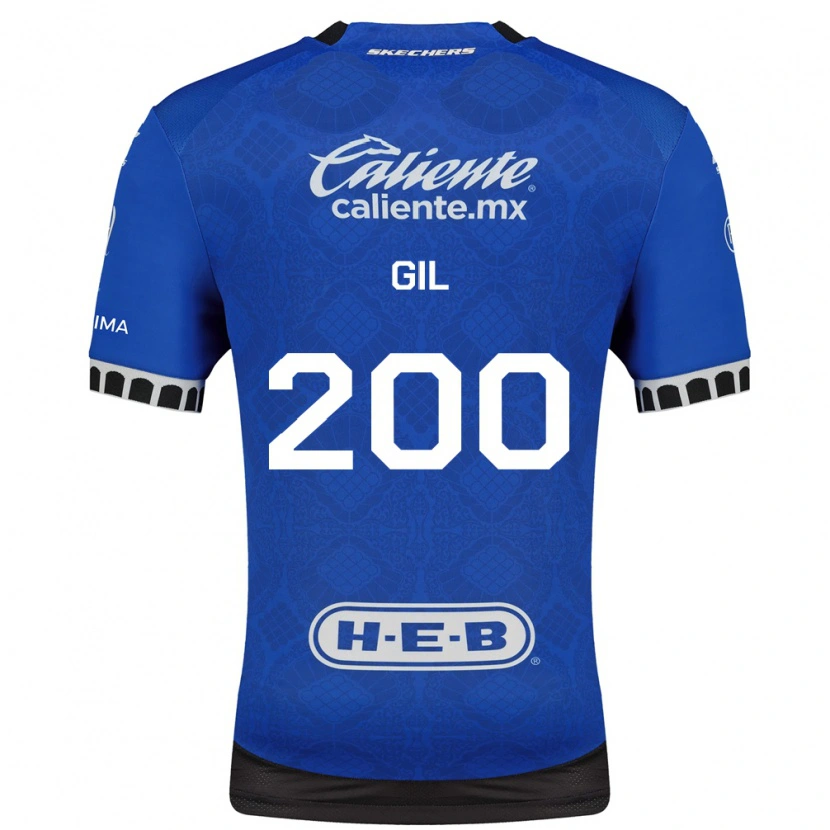 Danxen Dames Gerardo Gil #200 Koninklijk Blauw Wit Zwart Uitshirt Uittenue 2026/27 T-Shirt