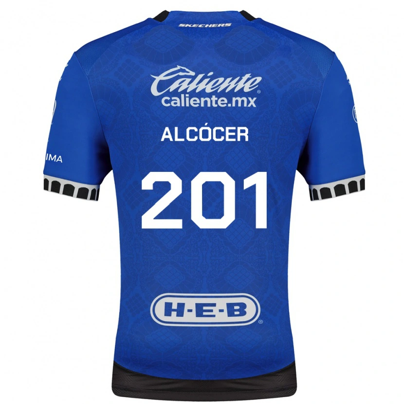 Danxen Dames Julián Alcócer #201 Koninklijk Blauw Wit Zwart Uitshirt Uittenue 2026/27 T-Shirt