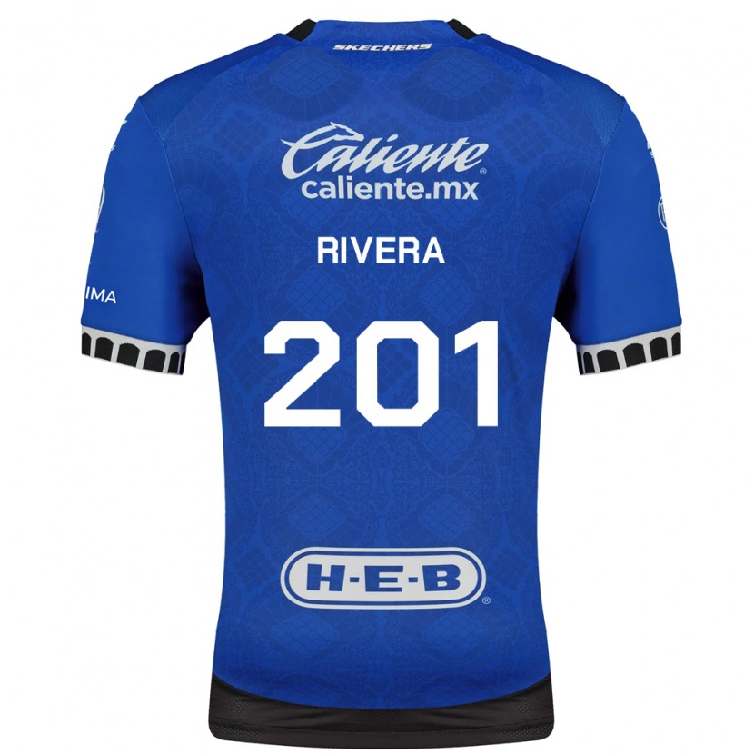 Danxen Dames Christian Rivera #201 Koninklijk Blauw Wit Zwart Uitshirt Uittenue 2026/27 T-Shirt