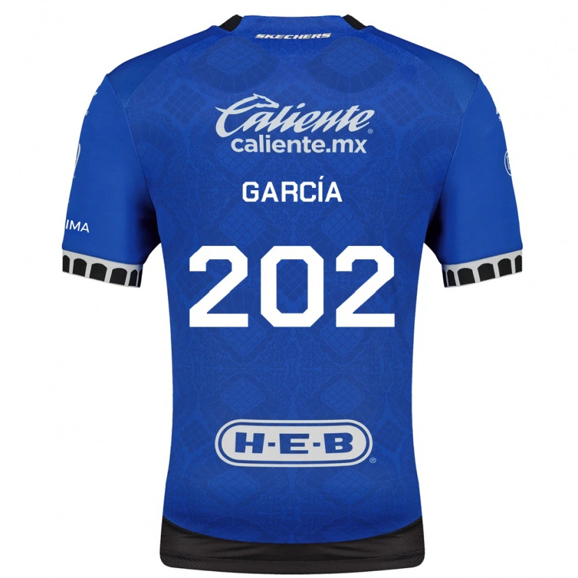 Danxen Dames Diego García #202 Koninklijk Blauw Wit Zwart Uitshirt Uittenue 2026/27 T-Shirt