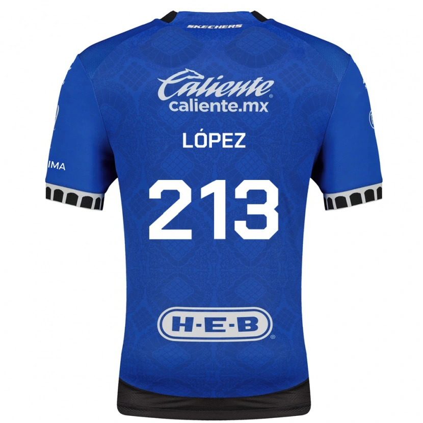 Danxen Dames Juan López #213 Koninklijk Blauw Wit Zwart Uitshirt Uittenue 2026/27 T-Shirt