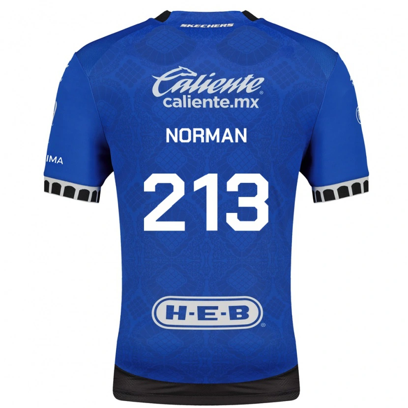 Danxen Dames Humberto Norman #213 Koninklijk Blauw Wit Zwart Uitshirt Uittenue 2026/27 T-Shirt