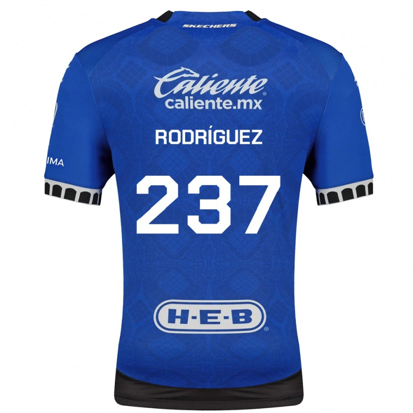 Danxen Dames Nicolás Rodríguez #237 Koninklijk Blauw Wit Zwart Uitshirt Uittenue 2026/27 T-Shirt