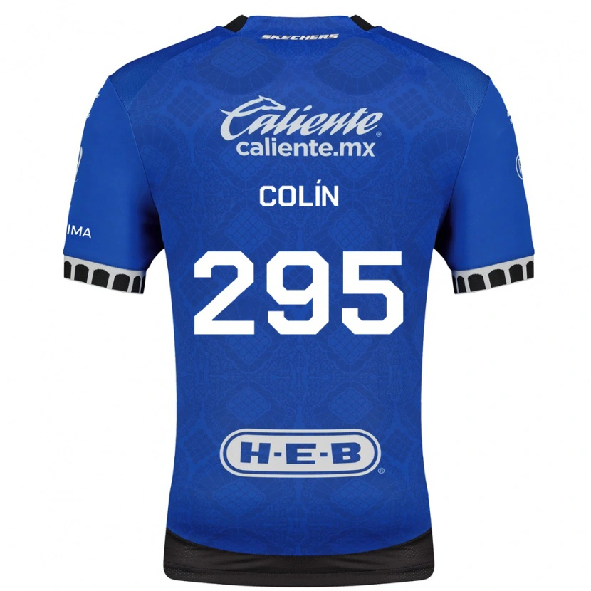 Danxen Dames Osvaldo Colín #295 Koninklijk Blauw Wit Zwart Uitshirt Uittenue 2026/27 T-Shirt