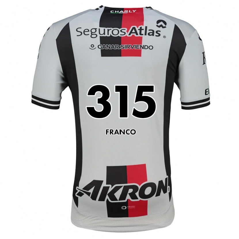 Danxen Dames César Franco #315 Wit Rood Zwart Uitshirt Uittenue 2026/27 T-Shirt