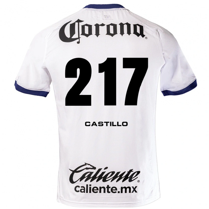 Danxen Dames Klever Castillo #217 Wit Blauw Zwart Uitshirt Uittenue 2026/27 T-Shirt
