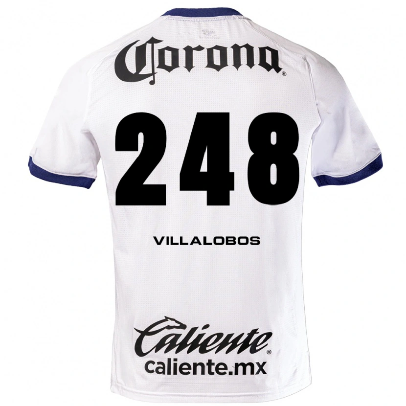 Danxen Dames José Villalobos #248 Wit Blauw Zwart Uitshirt Uittenue 2026/27 T-Shirt