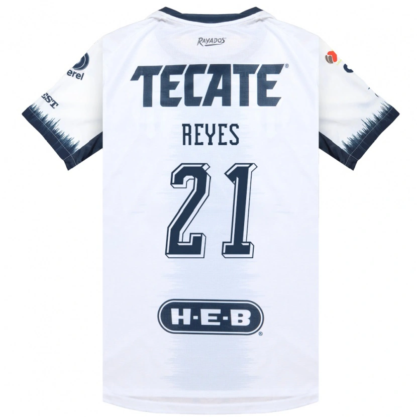 Danxen Dames Luis Reyes #21 Wit Inktblauw Rood Uitshirt Uittenue 2026/27 T-Shirt
