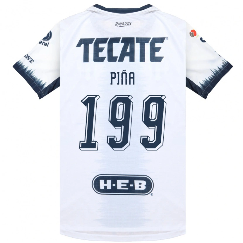 Danxen Dames Ricardo Piña #199 Wit Inktblauw Rood Uitshirt Uittenue 2026/27 T-Shirt