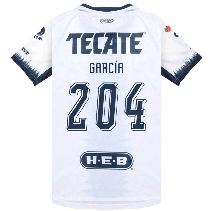Danxen Dames Diego García #204 Wit Inktblauw Rood Uitshirt Uittenue 2026/27 T-Shirt