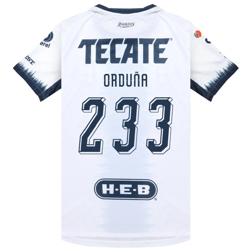Danxen Dames Jonathan Orduña #233 Wit Inktblauw Rood Uitshirt Uittenue 2026/27 T-Shirt