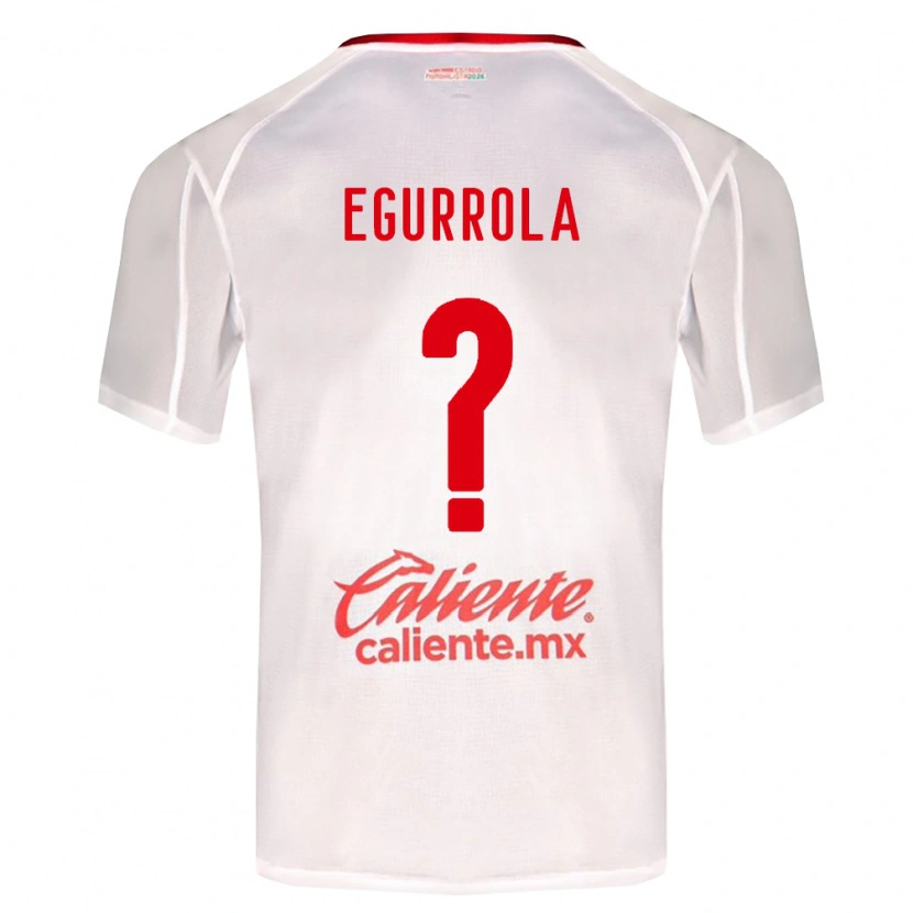 Danxen Dames Luis Egurrola #0 Wit Groen Rood Uitshirt Uittenue 2026/27 T-Shirt