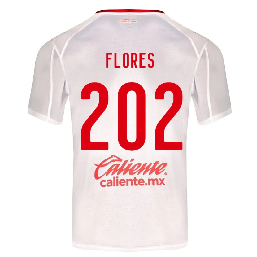 Danxen Dames Daniel Flores #202 Wit Groen Rood Uitshirt Uittenue 2026/27 T-Shirt