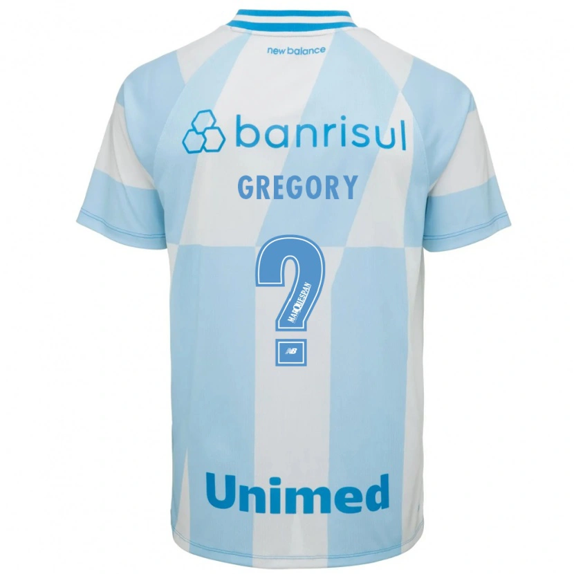 Danxen Dames Gregory #0 Lichtblauw Wit Uitshirt Uittenue 2026/27 T-Shirt