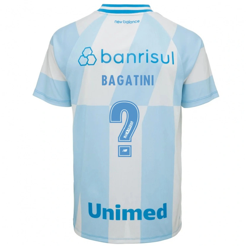 Danxen Dames Gustavo Bagatini #0 Lichtblauw Wit Uitshirt Uittenue 2026/27 T-Shirt